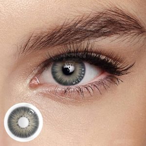 Coloredeye New York III Grey Prescription Colored Contact Lenses