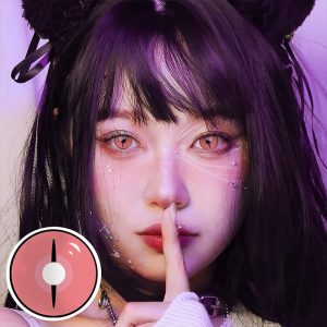 Coloredeye Blind Kamado Nezuko Ghost Prescription Cosplay Colored Contact Lenses
