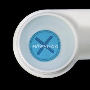 Coloredeye Blind Button Eye Blue Cosplay Colored Contact Lenses