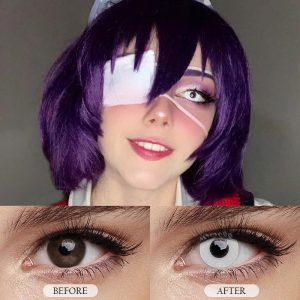 Coloredeye Circle Block & Mini Sclera Prescription Cosplay Colored Contact Lenses