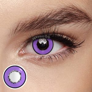 Coloredeye Elements Violet Prescription Cosplay Colored Contact Lenses
