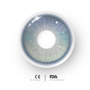 Coloredeye Glint Blue Prescription Colored Contact Lenses