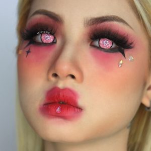 Coloredeye Blind Coral Cosplay Colored Contact Lenses