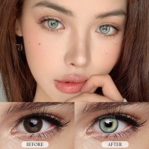 Coloredeye Wild DNA Green Colored Contact Lenses