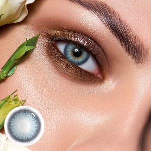 Coloredeye Y2K Boho Blue Prescription Colored Contact Lenses