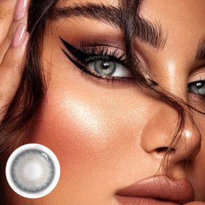 Coloredeye Deepwater Zone Grey Prescription Colored Contact Lenses