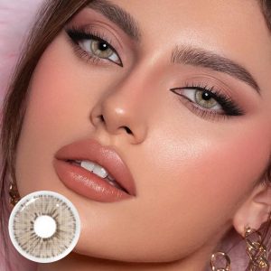 Coloredeye Van Gogh Brown Prescription Colored Contact Lenses