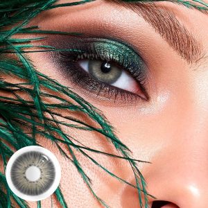 Coloredeye New York III Grey Prescription Colored Contact Lenses