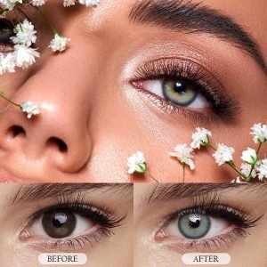 Coloredeye Aegean Sea II Grey Prescription Colored Contact Lenses