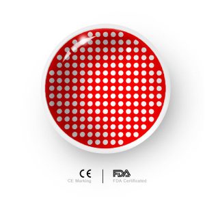 Coloredeye Blind Red Mesh Cosplay Colored Contact Lenses