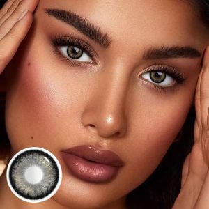 Coloredeye Pearlescent Black Prescription Colored Contact Lenses