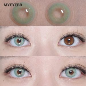 Coloredeye Sin Green Prescription Men Colored Contact Lenses