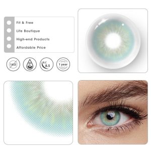 Coloredeye Sin Green Prescription Colored Contact Lenses