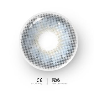 Coloredeye Tiny Iris Blue Large Pupil Prescription Colored Contact Lenses