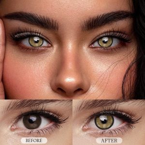 Coloredeye Norko Brown Prescription Colored Contact Lenses