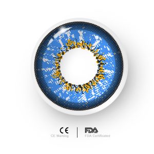 Coloredeye Blue Prescription Cosplay Colored Contact Lenses