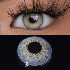 Coloredeye Russian Girl Grey Prescription Colored Contact Lenses