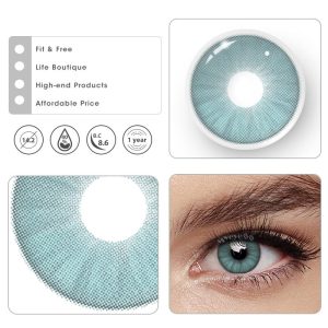 Coloredeye Iceberg Green Prescription Colored Contact Lenses