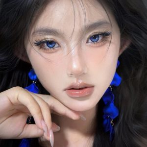 Coloredeye Butterfly Petal Blue Colored Contact Lenses丨6 Months