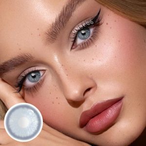 Coloredeye Nordic DNA Blue Prescription Colored Contact Lenses