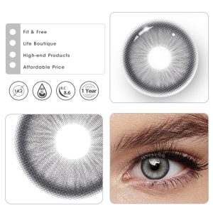 Coloredeye Aloe Grey Colored Contact Lenses