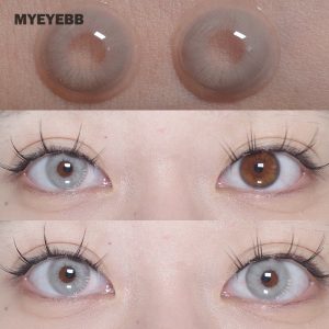 Coloredeye Rome Times Grey Prescription Colored Contact Lenses
