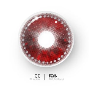 Coloredeye Infernal Vow Red Cosplay Colored Contact Lenses丨1 Day