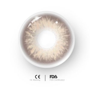 Coloredeye Rime Brown Prescription Colored Contact Lenses