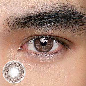 Coloredeye Queen Brown Prescription Men Colored Contact Lenses
