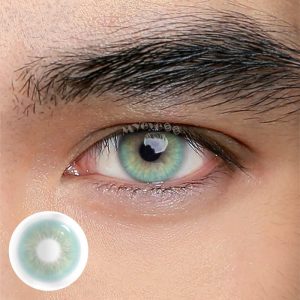 Coloredeye Sin Green Prescription Men Colored Contact Lenses