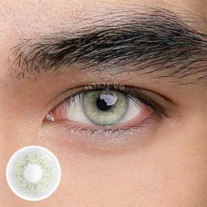Coloredeye Ocean Cyan-Grey Prescription Men Colored Contact Lenses