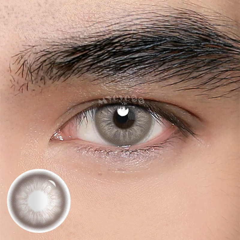 Coloredeye Unspoken Mirage Brown Prescription Men Colored Contact Lenses