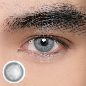 Coloredeye Unspoken Mirage Grey Prescription Men Colored Contact Lenses