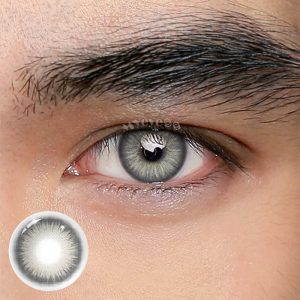 Coloredeye Y2K Boho Grey Prescription Men Colored Contact Lenses