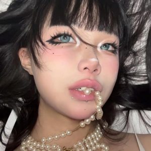 Coloredeye Neo Glamour Blue Green Prescription Colored Contact Lenses