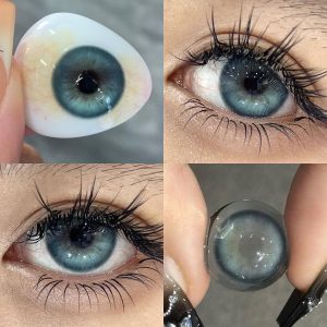 Coloredeye Neo Glamour Blue Green Prescription Colored Contact Lenses