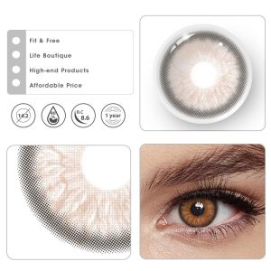 Coloredeye Nordic DNA Brown Colored Contact Lenses