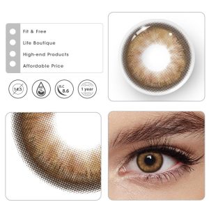 Coloredeye Maldives Brown Colored Contact Lenses
