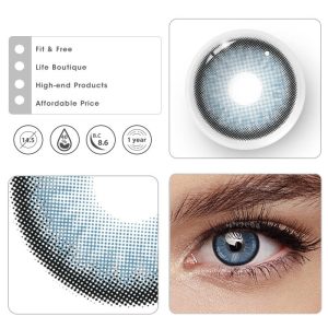 Coloredeye Norko Blue Prescription Colored Contact Lenses