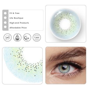 Coloredeye Ocean Blue prescription Colored Contact Lenses