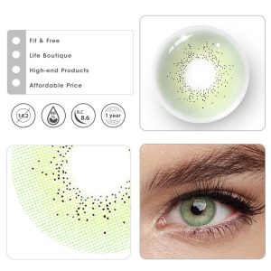 Coloredeye Ocean Green Prescription Colored Contact Lenses