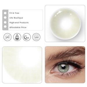 Coloredeye Aurora Crystal Grey Colored Contact Lenses