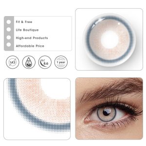 Coloredeye Genshin Moon Grey Prescription Colored Contact Lenses
