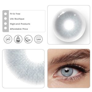 Coloredeye Queen Grey Prescription Colored Contact Lenses