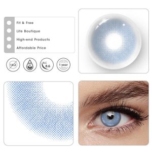Coloredeye Queen Blue Prescription Colored Contact Lenses