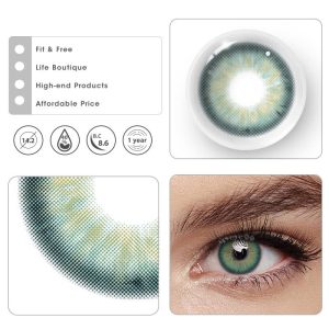 Coloredeye Aegean Sea II Green Prescription Colored Contact Lenses