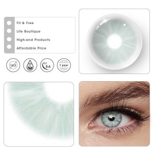 Coloredeye Meta Green Prescription Colored Contact Lenses
