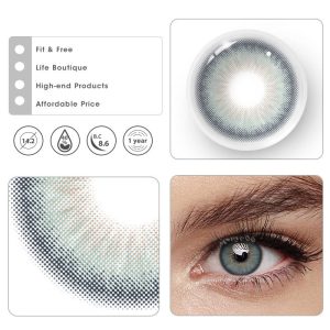 Coloredeye Deepwater Zone Blue Prescription Colored Contact Lenses
