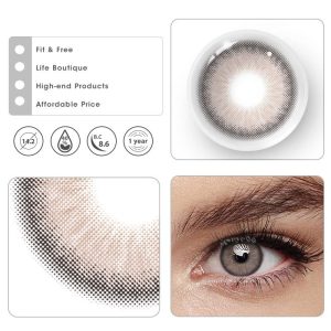 Coloredeye Deepwater Zone Brown Prescription Colored Contact Lenses