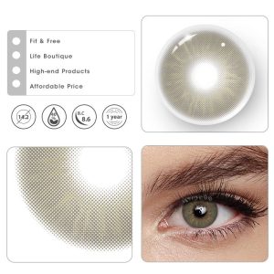 Coloredeye Eros Grey Prescription Colored Contact Lenses